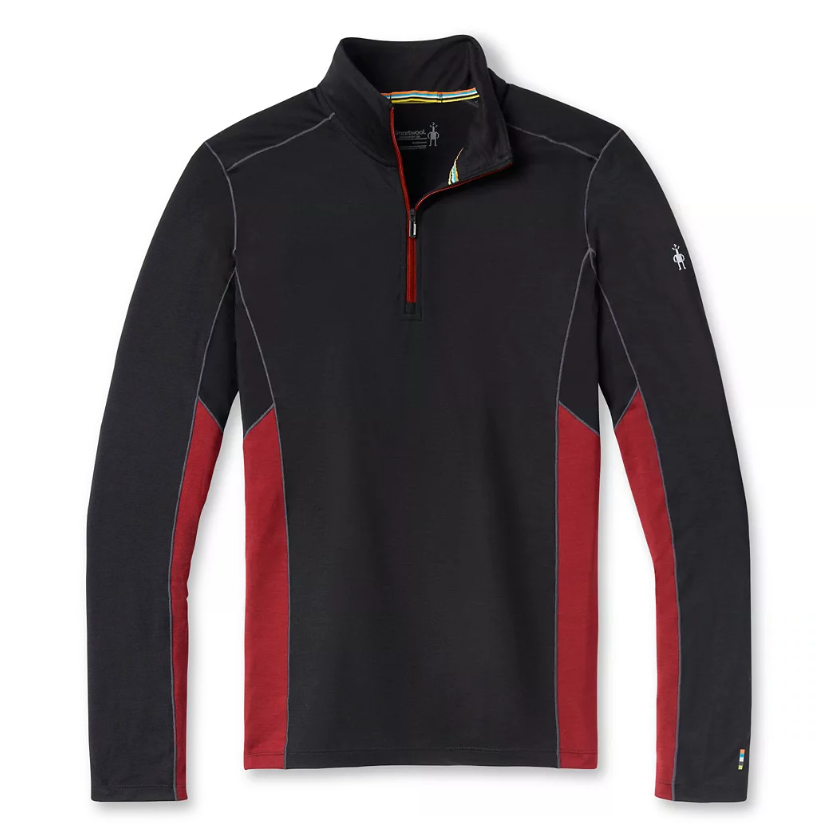 mens quarter zip cool weather top